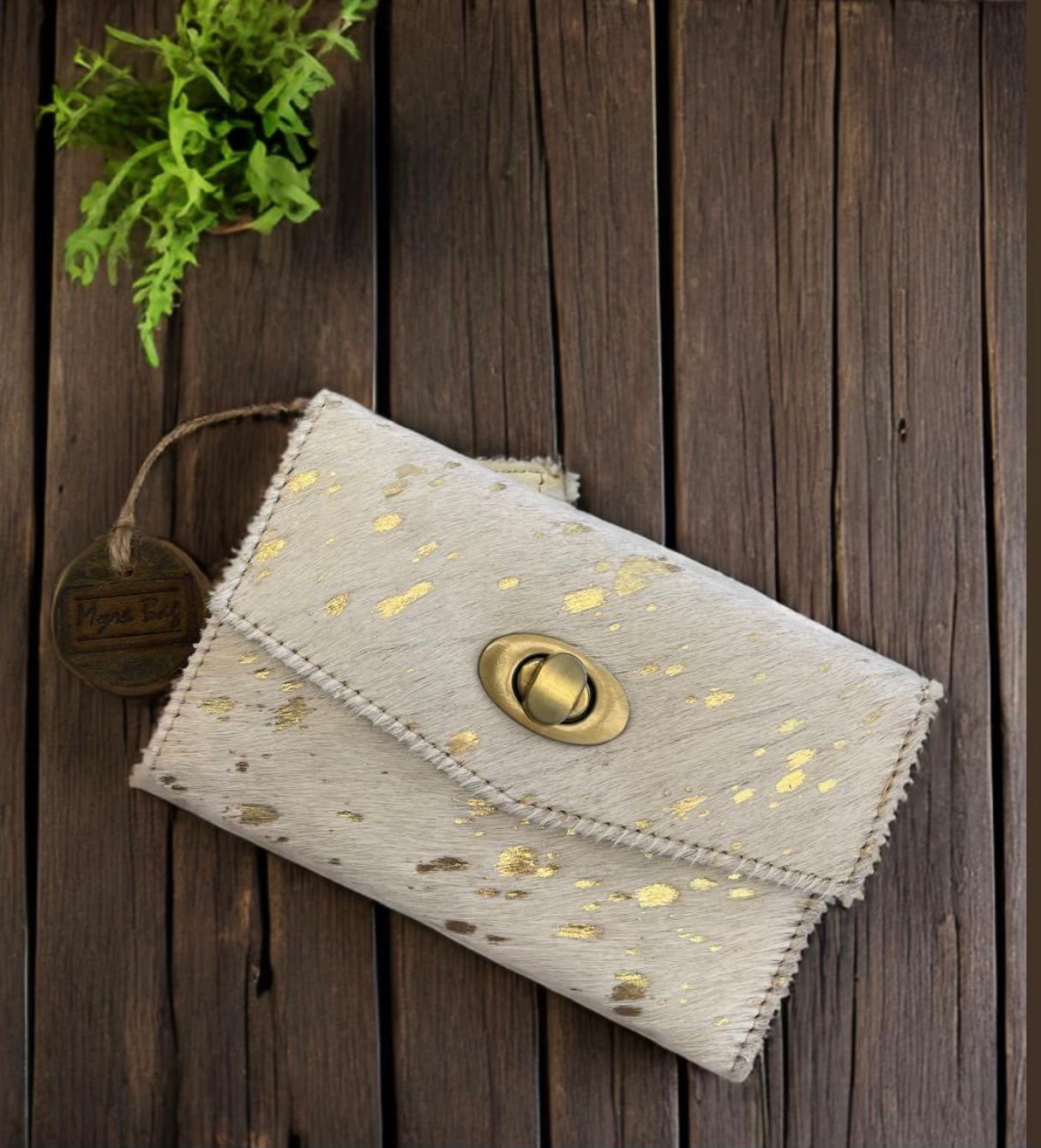 Golden Aged Wallet