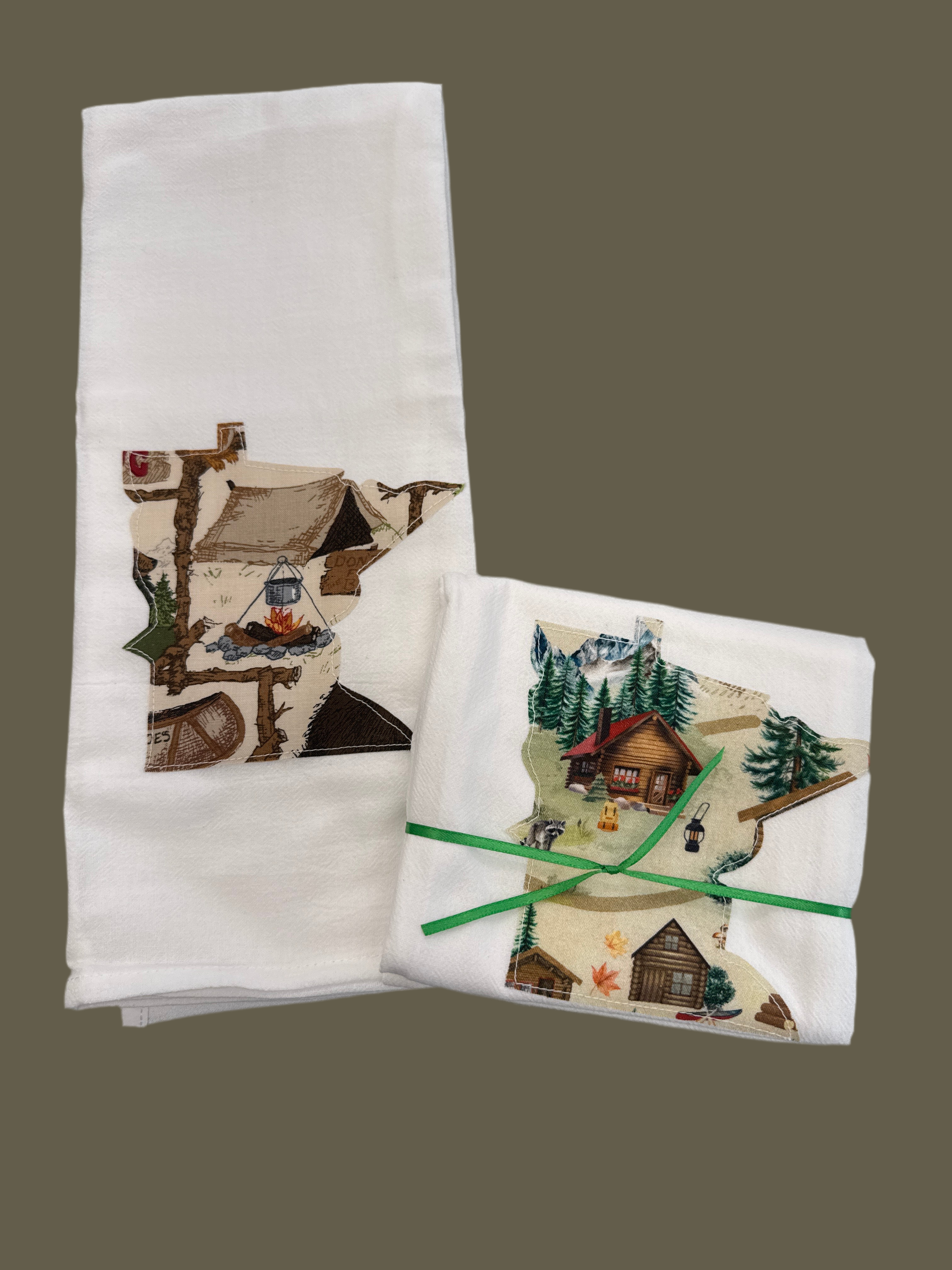 MN Northwoods Flour Sack Towel