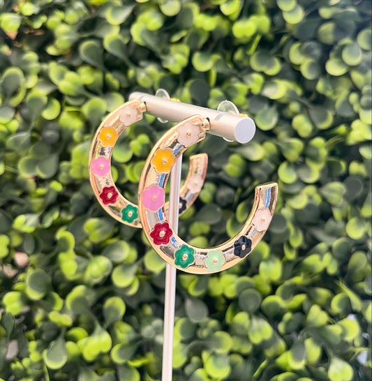 Daisy Disco Hoops