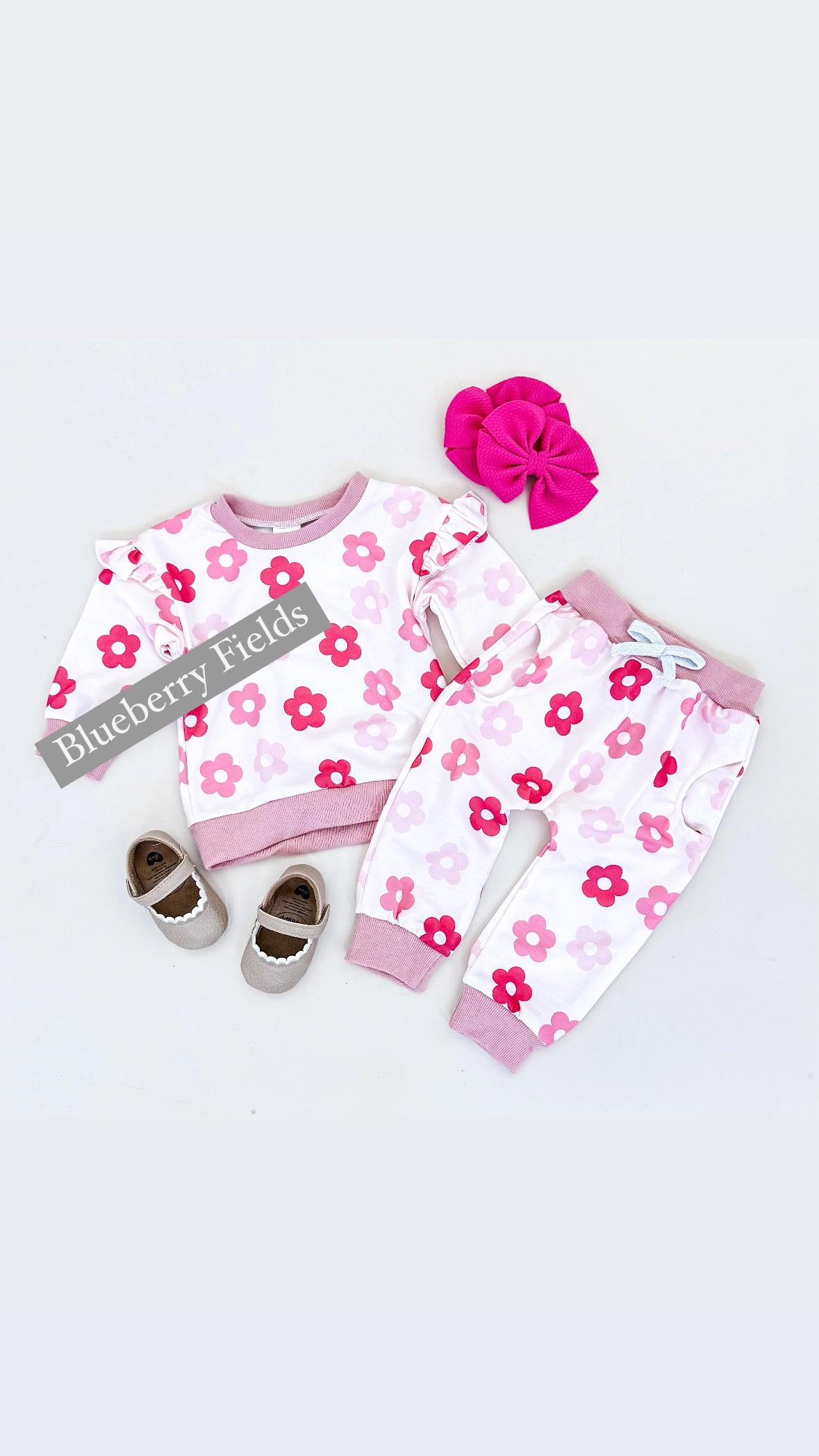 Emma Floral Joggers Set