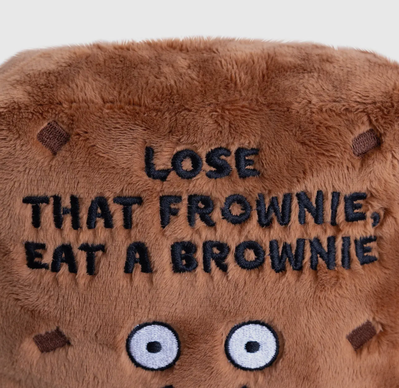 Lose That Frownie, Eat a Brownie Plush Punchkin