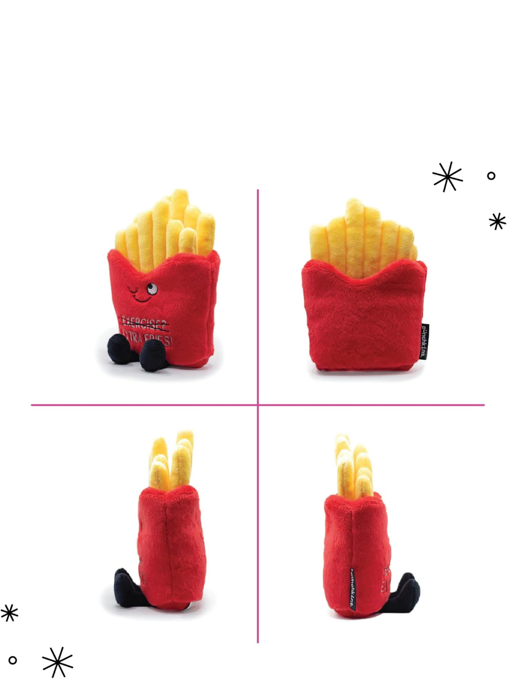 Exercise// Extra Fries!! Plush French Fry Punchkin