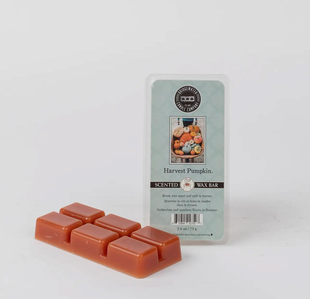 Bridgewater Harvest Pumpkin Soy Wax Bar