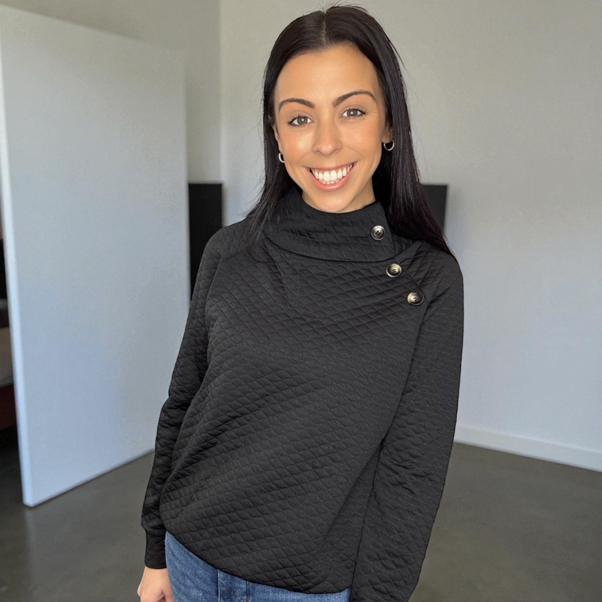 Button Up Buttercup Top