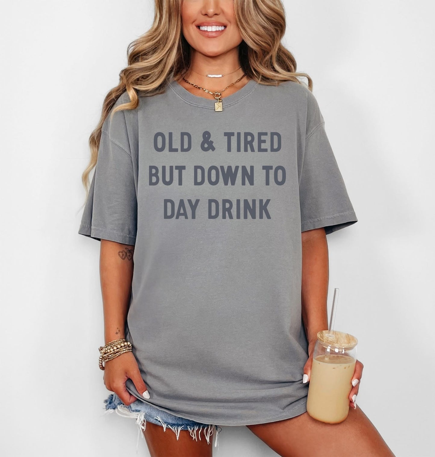 Comfort Colors Old & Tired Tee