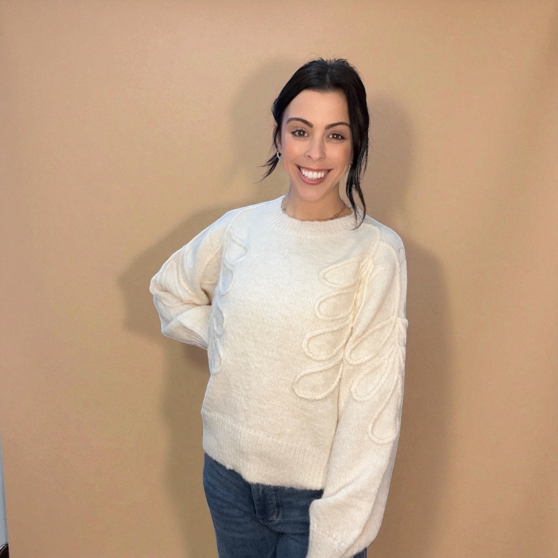 Ivory Dreams Sweater