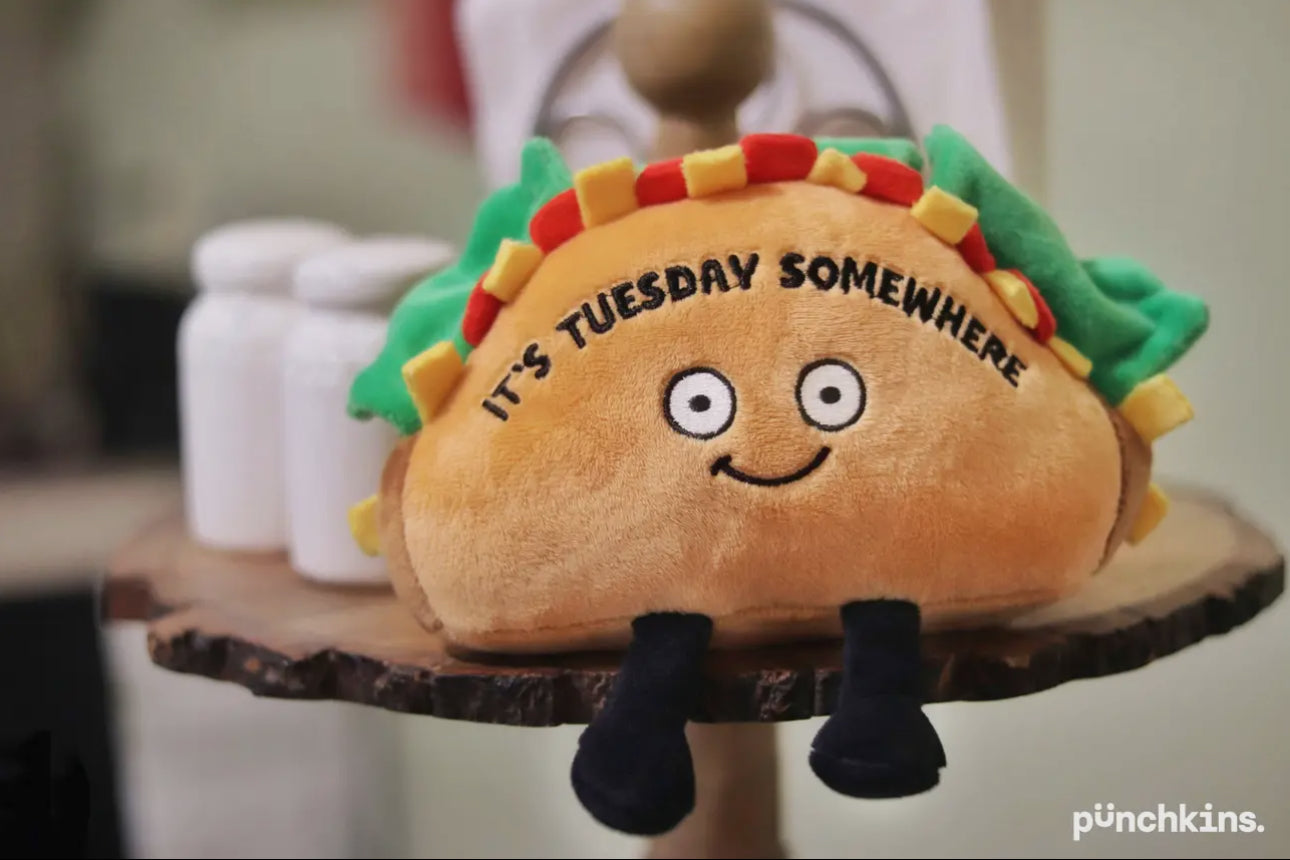 It's Tuesday Somewhere Plush Taco Punchkin