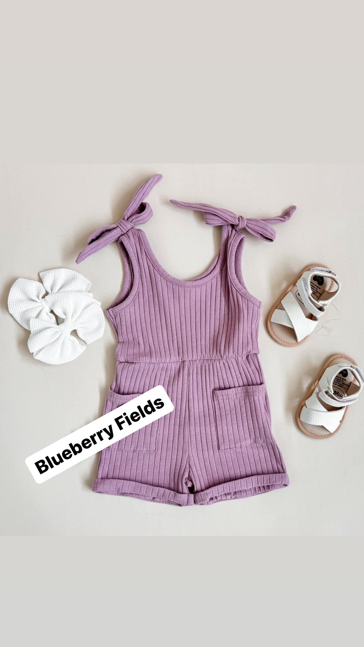 Purple Power Romper