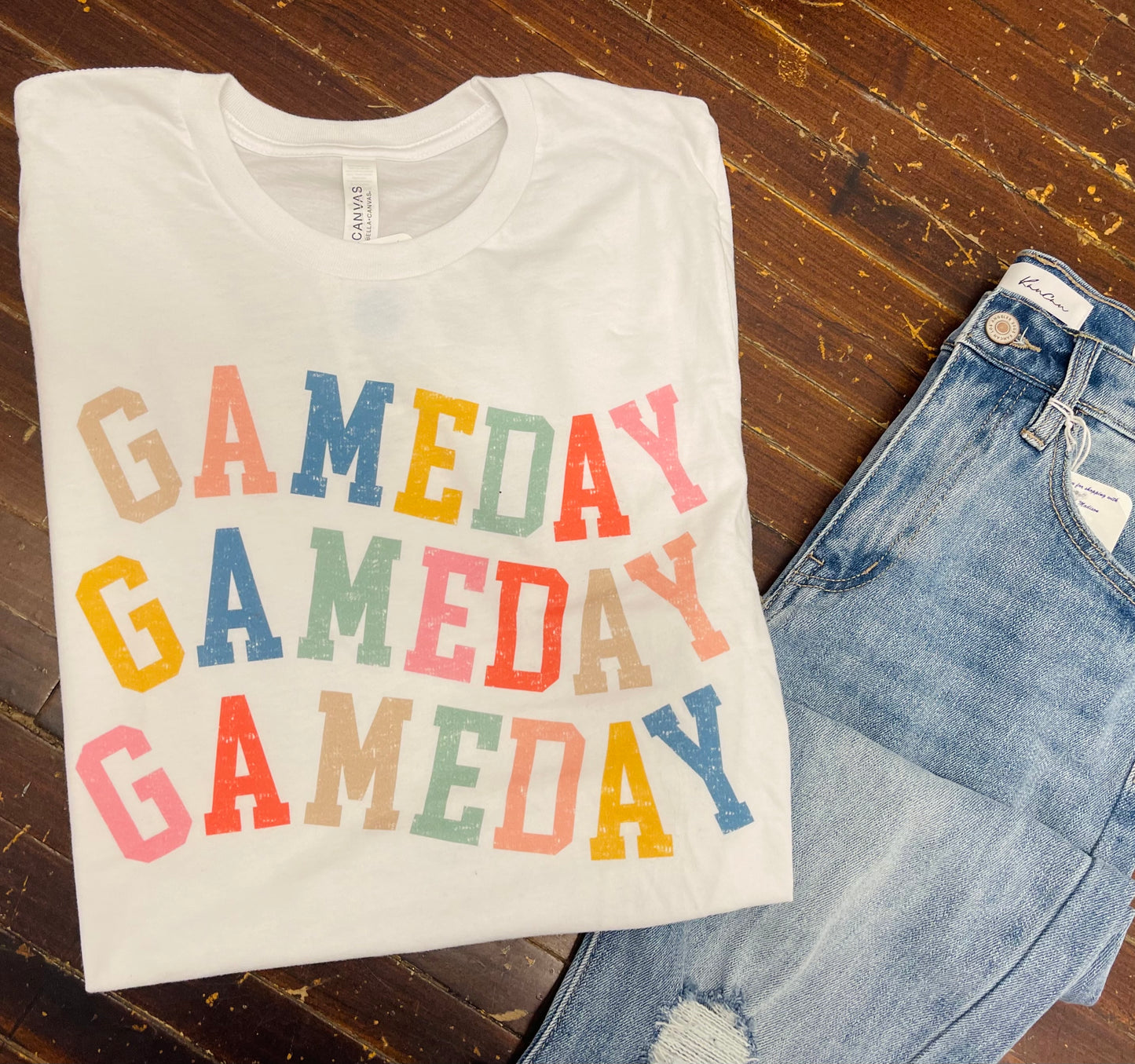 Colorful GAMEDAY Tee