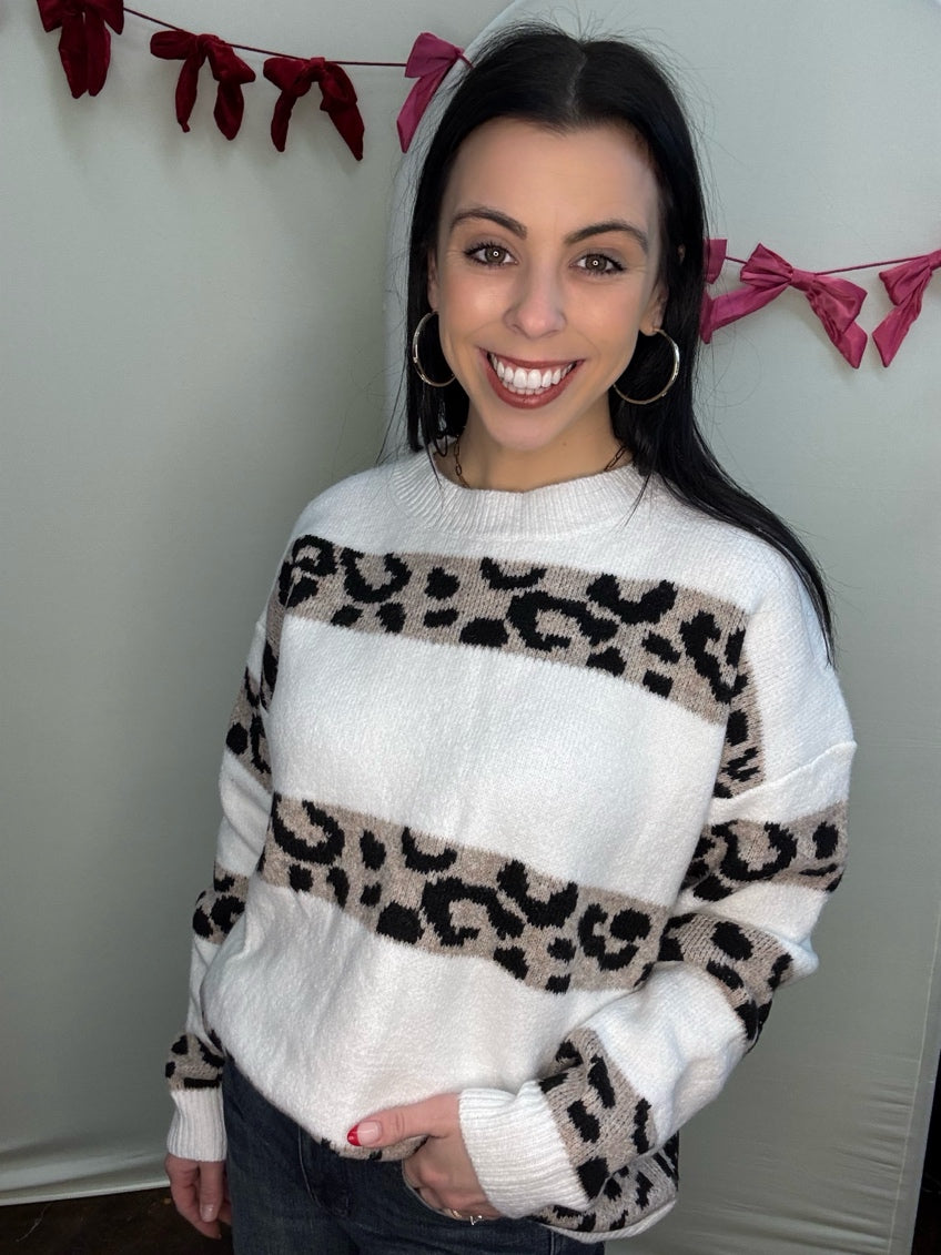 Luxe Leopard Sweater