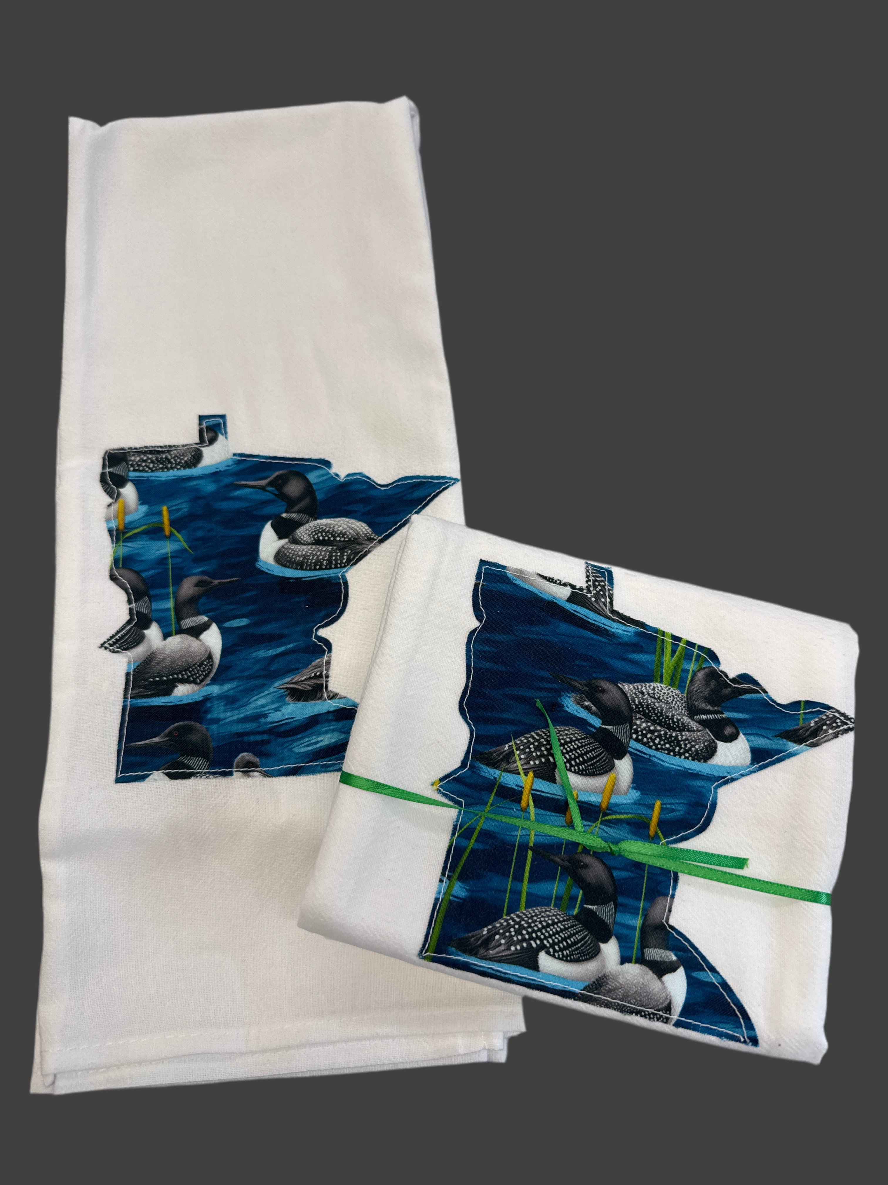 MN State Bird Flour Sack Towel