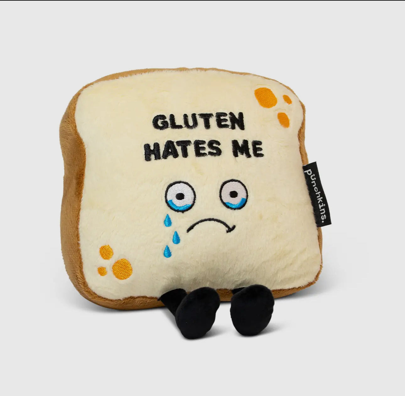 Gluten Hates Me Plush Bread Punchkin