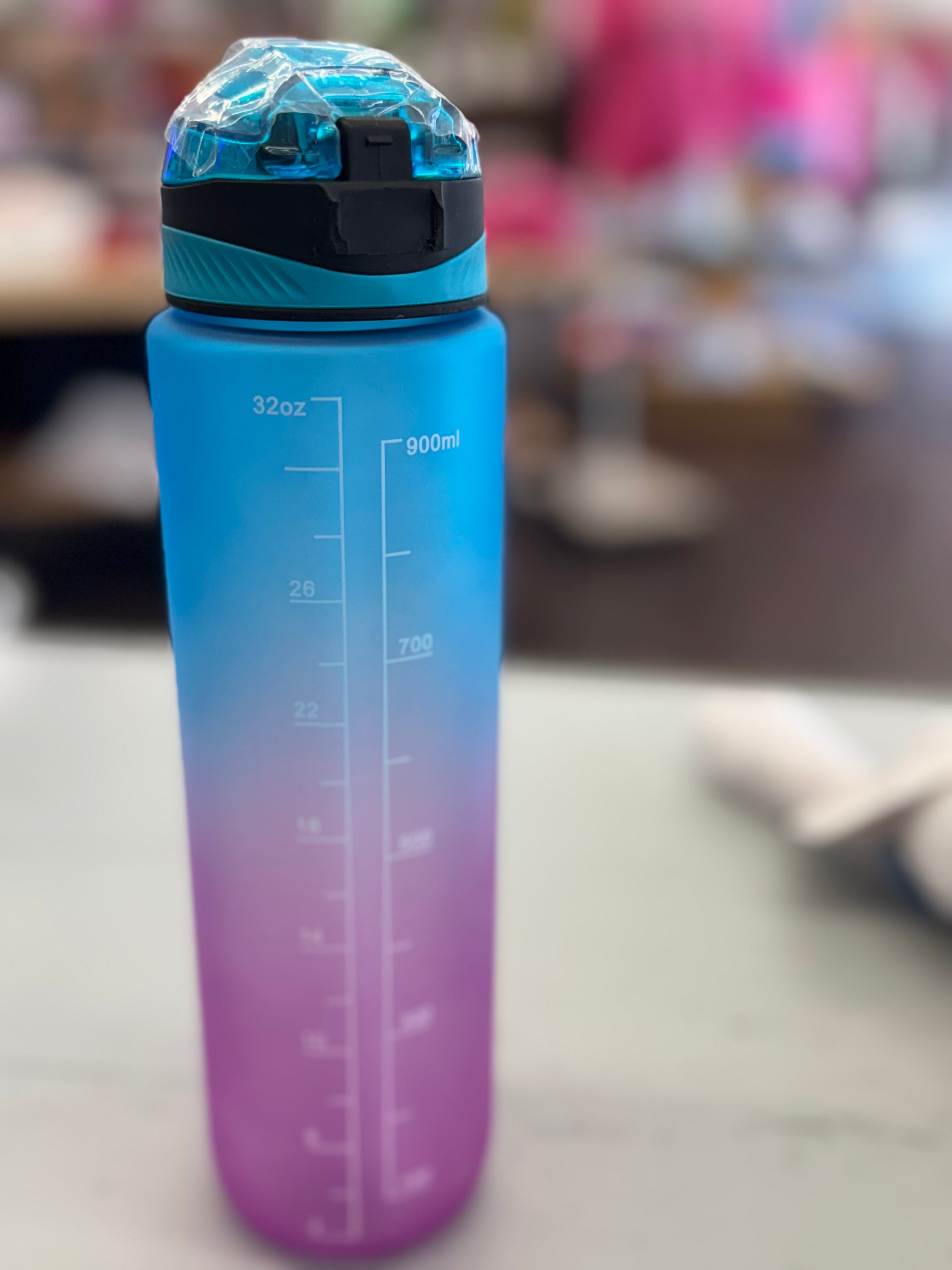 Motivational Water Bottle.. no strap