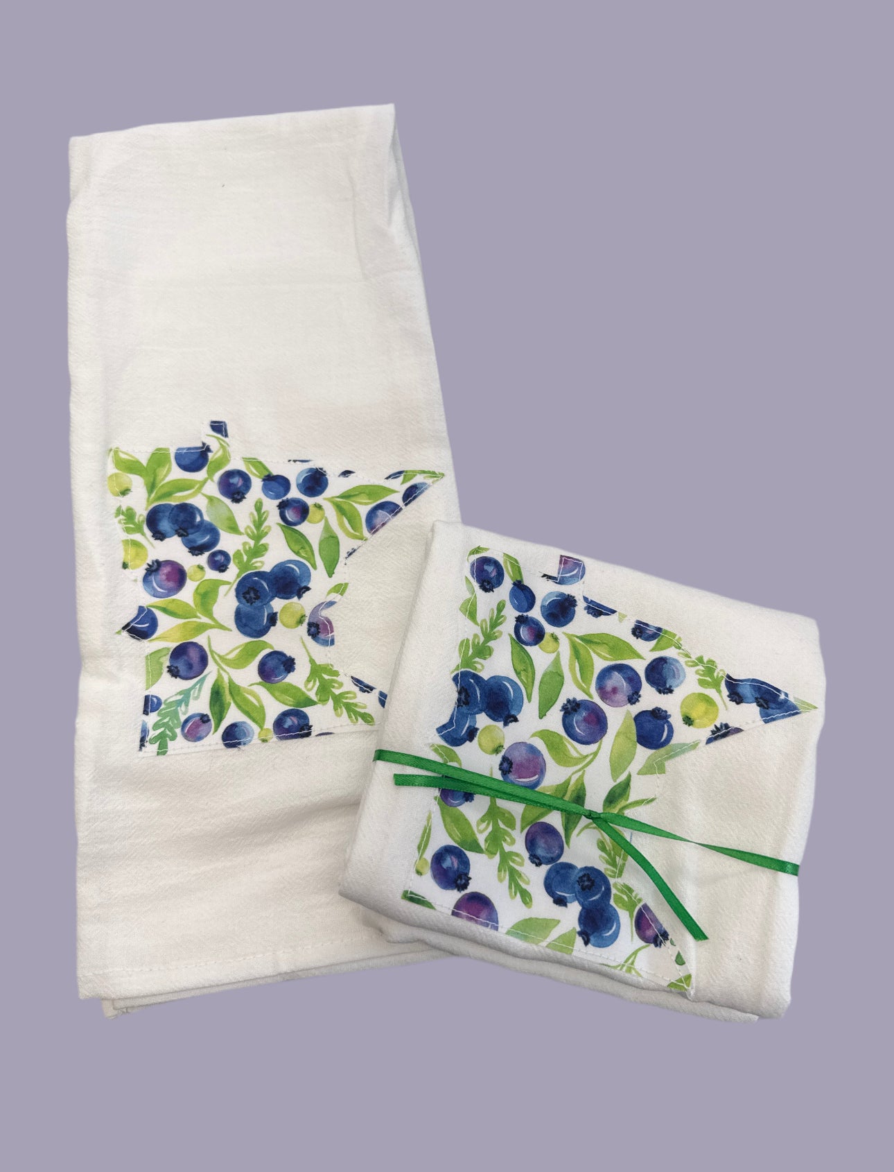 MN Blueberry Season Flour Sack Towel