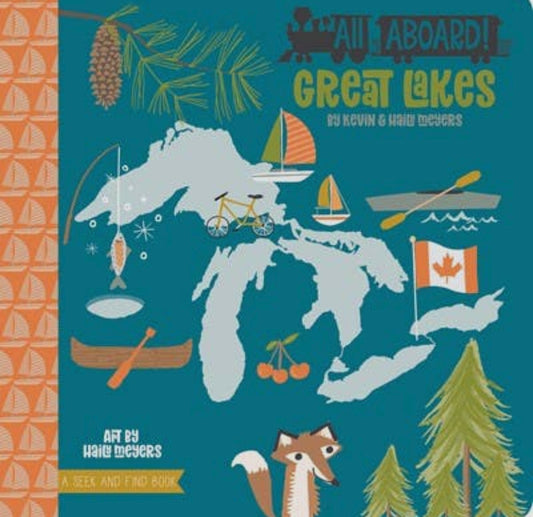 All Aboard! Great Lakes Board Book