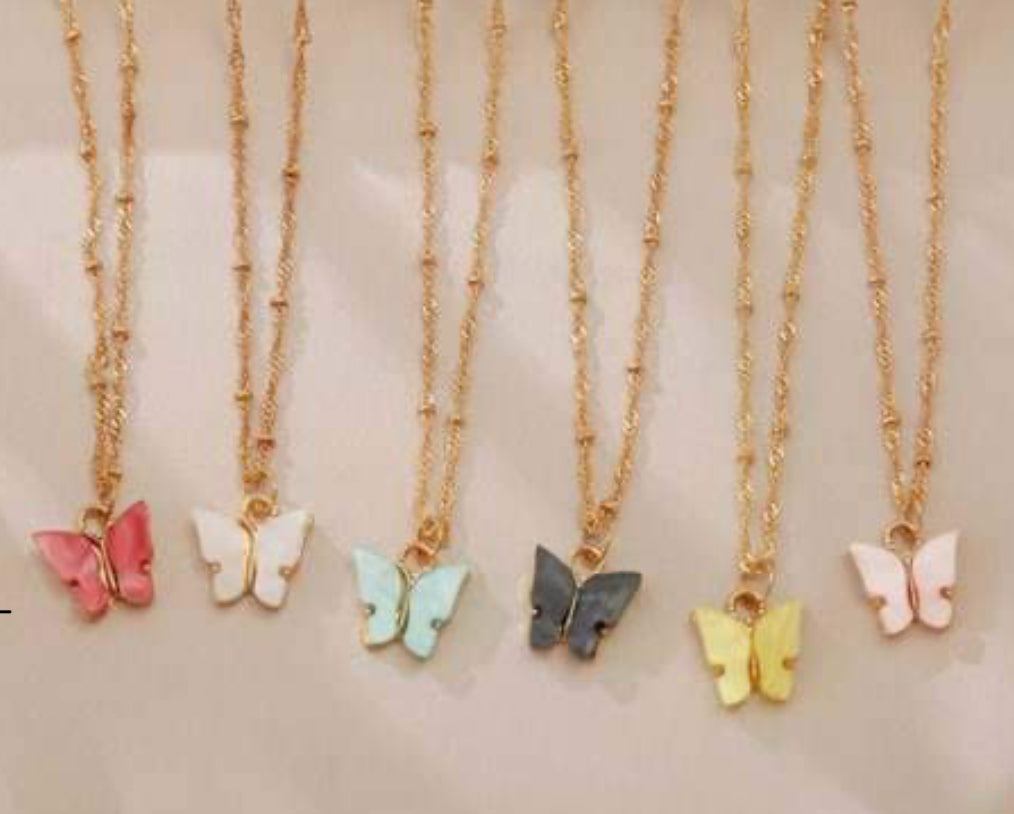 Butterfly Necklaces