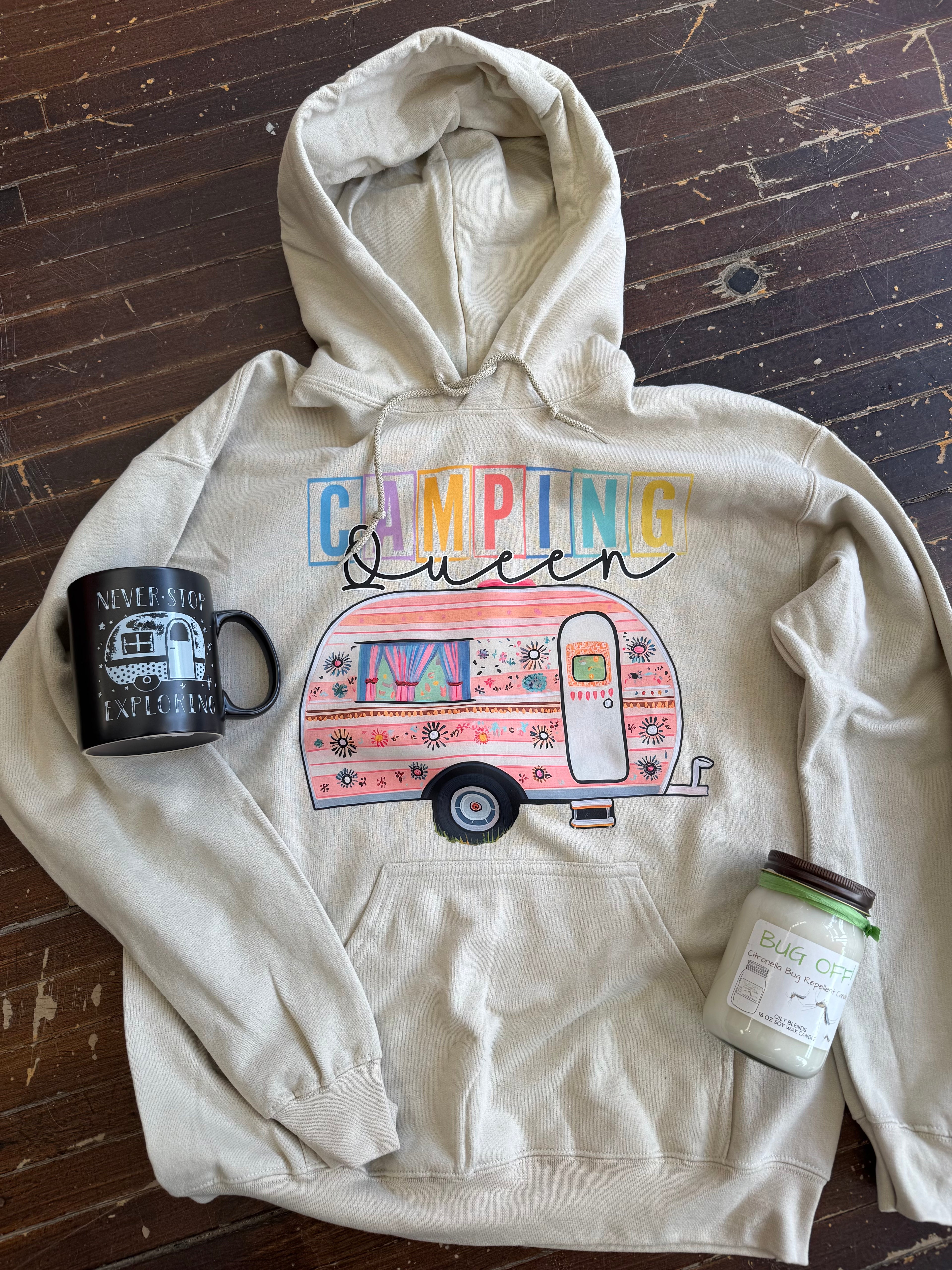 Camping Queen Hoody
