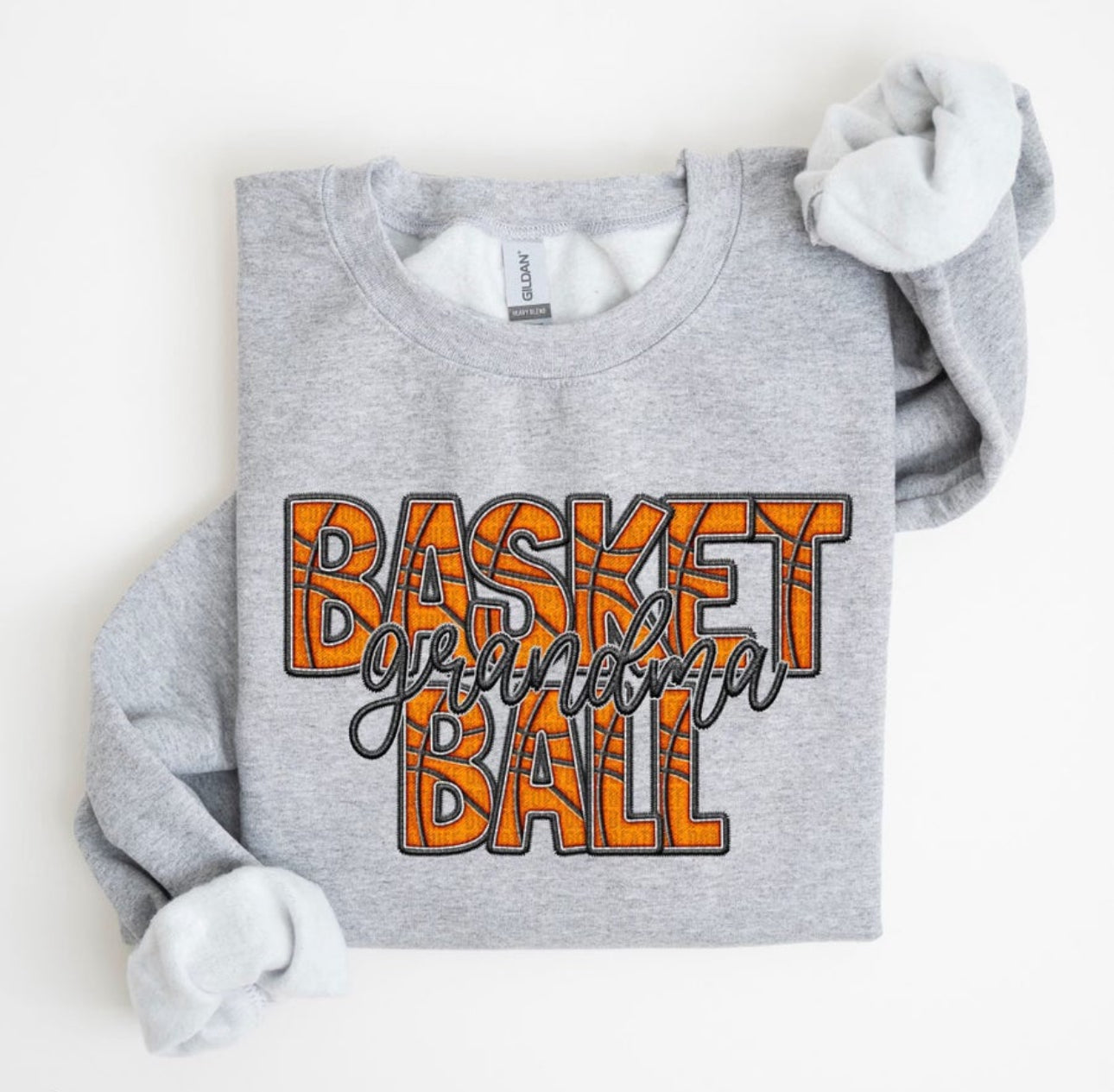 Basketball Crewneck ~ Mama, Grandma, Auntie