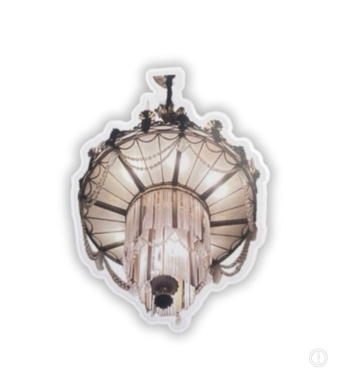 HHS Chandelier Vinyl Sticker