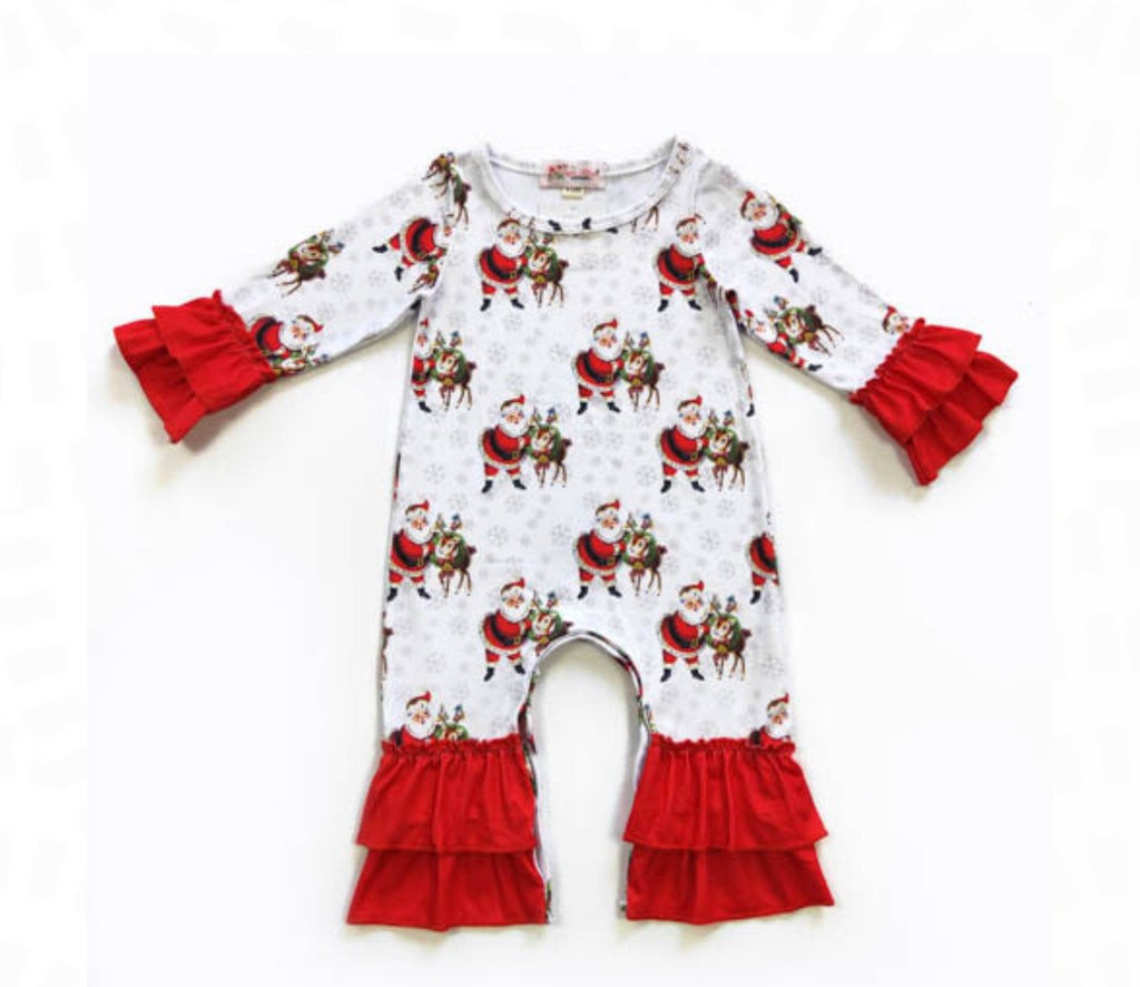 Santa Baby Romper