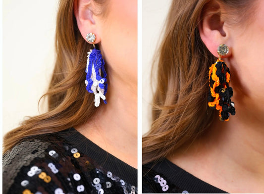 Spirit Sequin Fringe Earrings