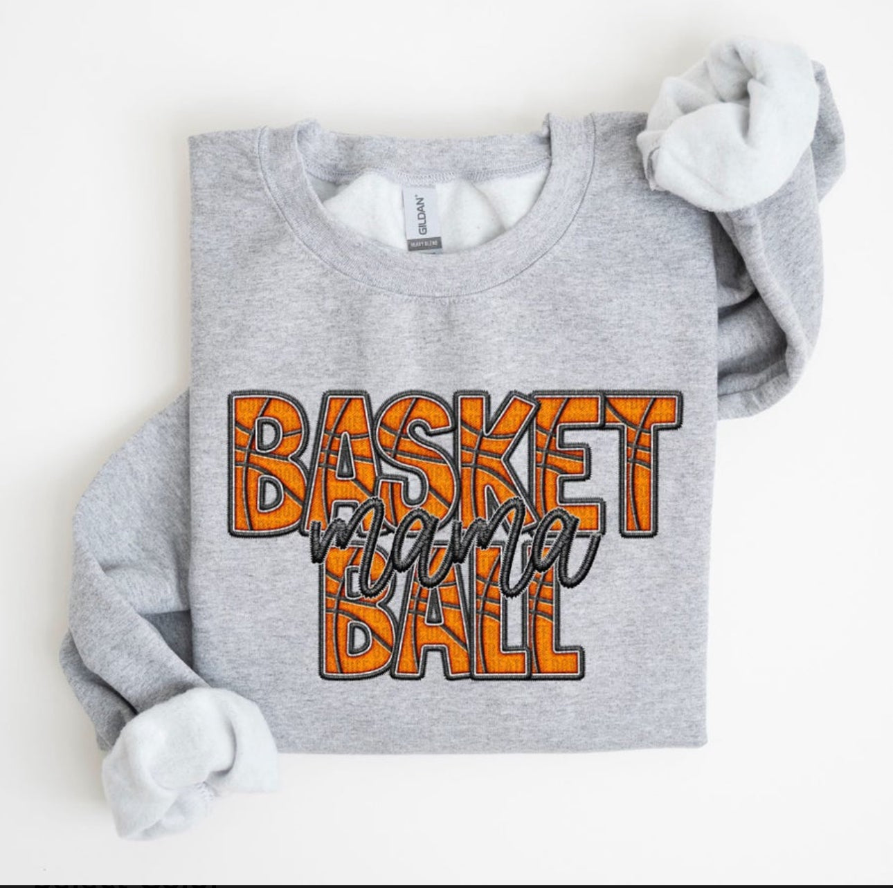 Basketball Crewneck ~ Mama, Grandma, Auntie