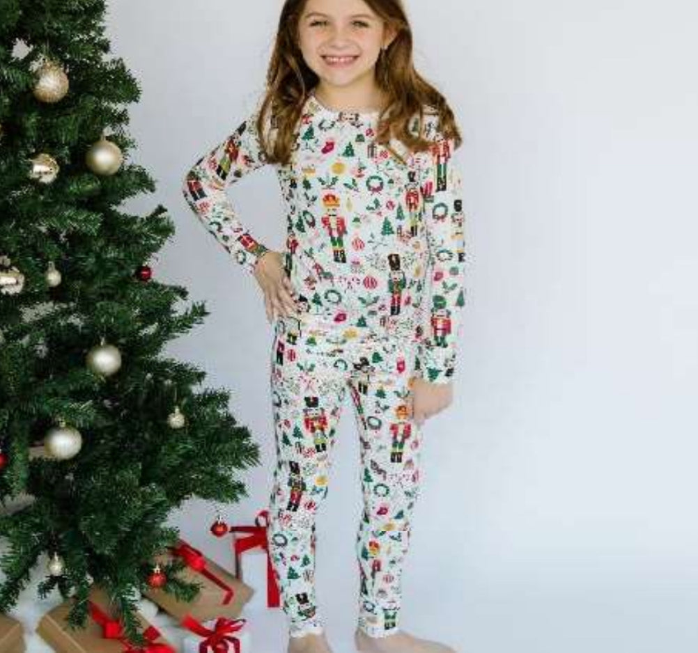 Nightime Nutcracker Kids Jammies