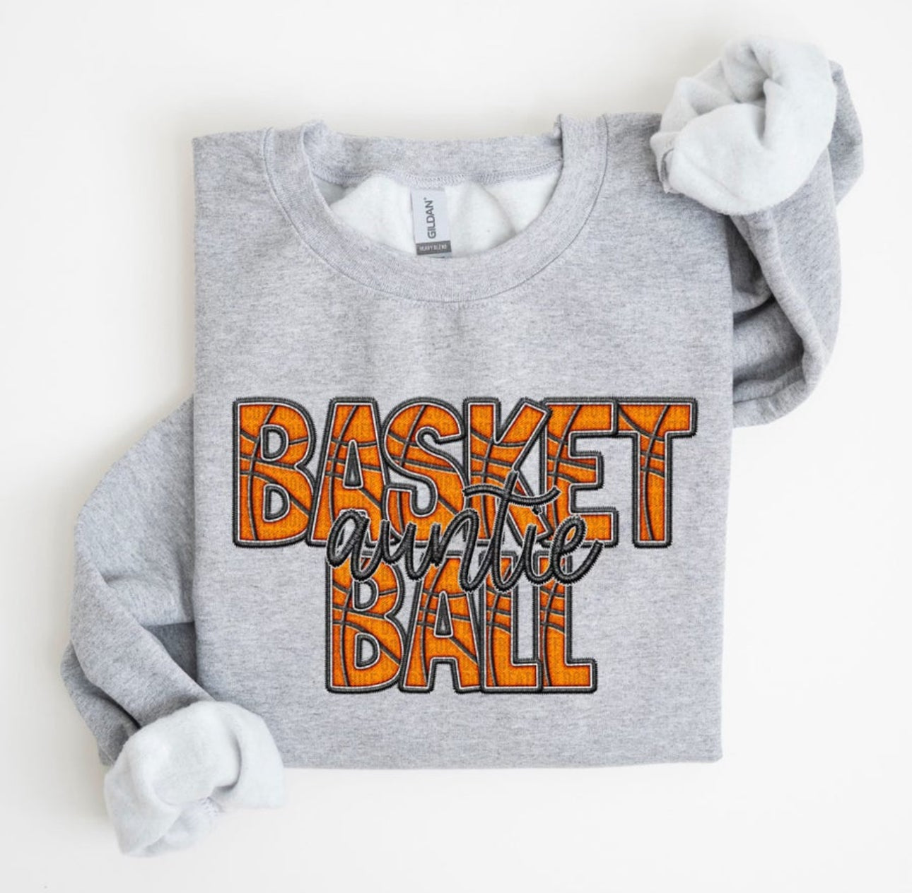 Basketball Crewneck ~ Mama, Grandma, Auntie