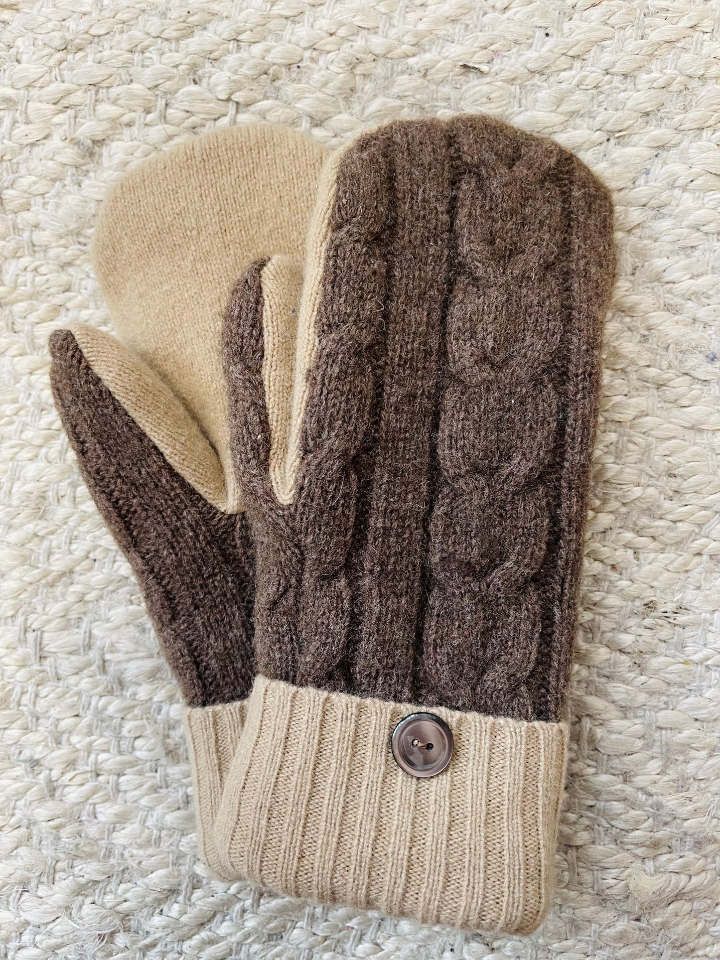 Maple Hill Wool Sweater Mittens