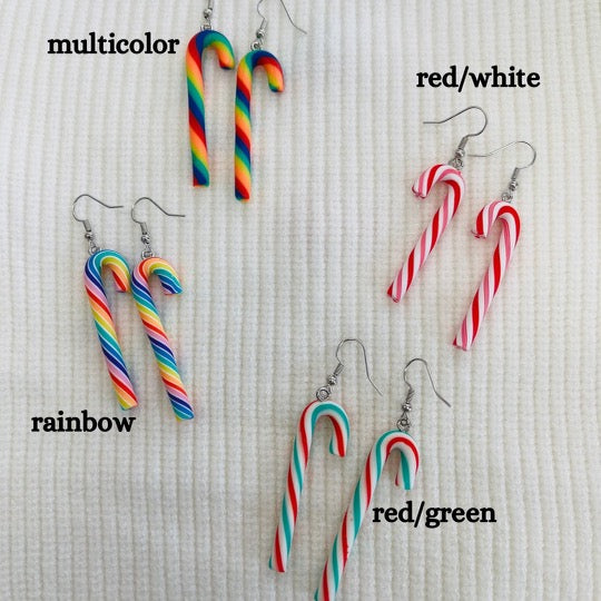 Candy Cane Lane Earrings