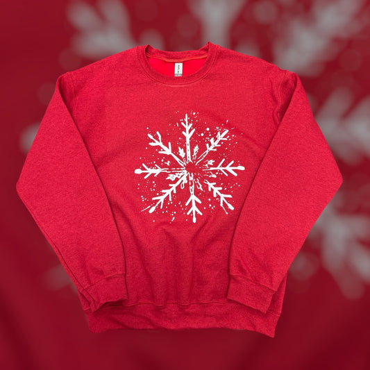 Let It Snow Red Pullover