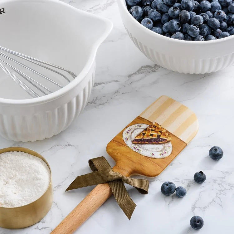 Calories Don't Count on Weekends Spatula Featuring Blueberry Pie