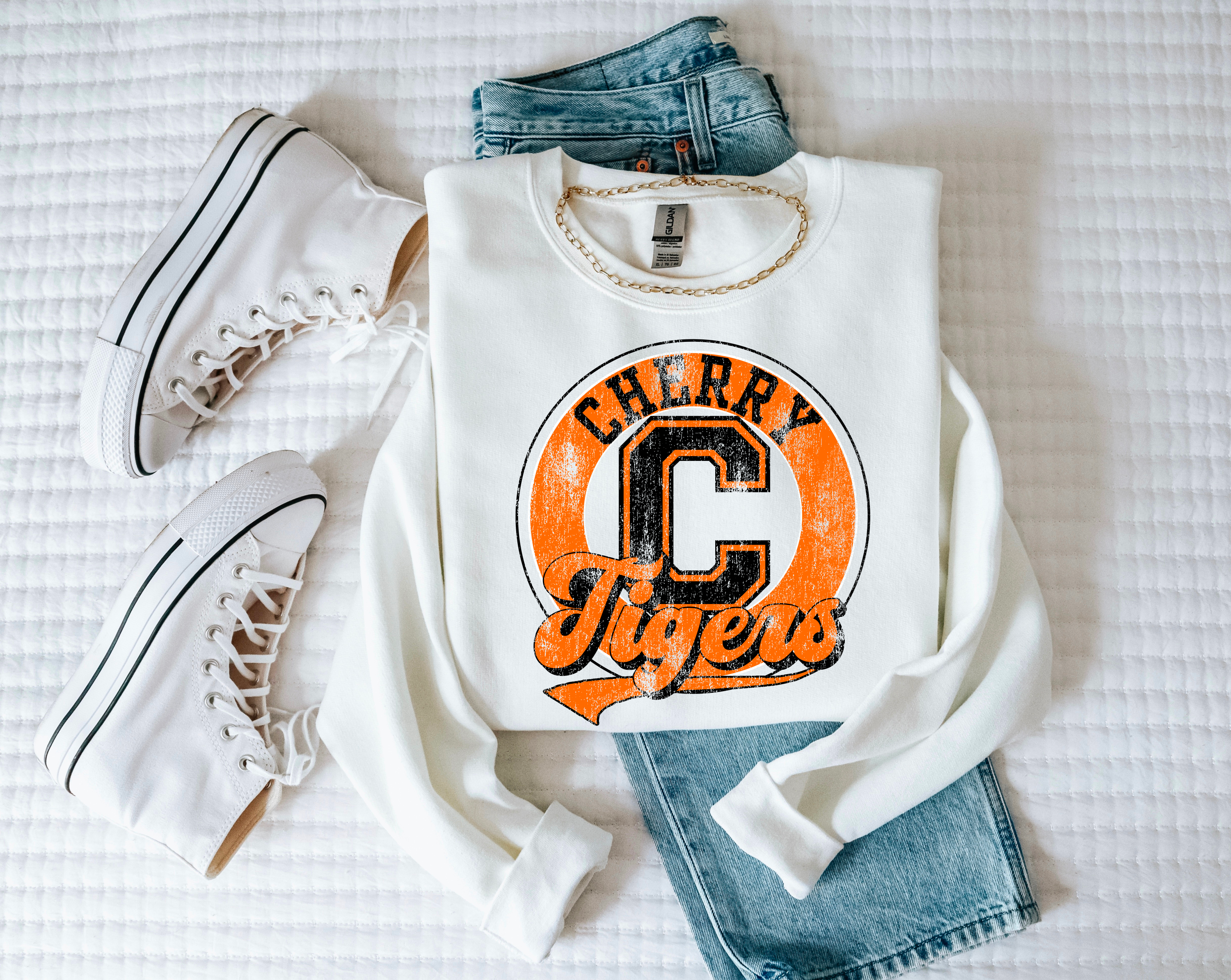 Cherry Tigers Hometown Crewneck