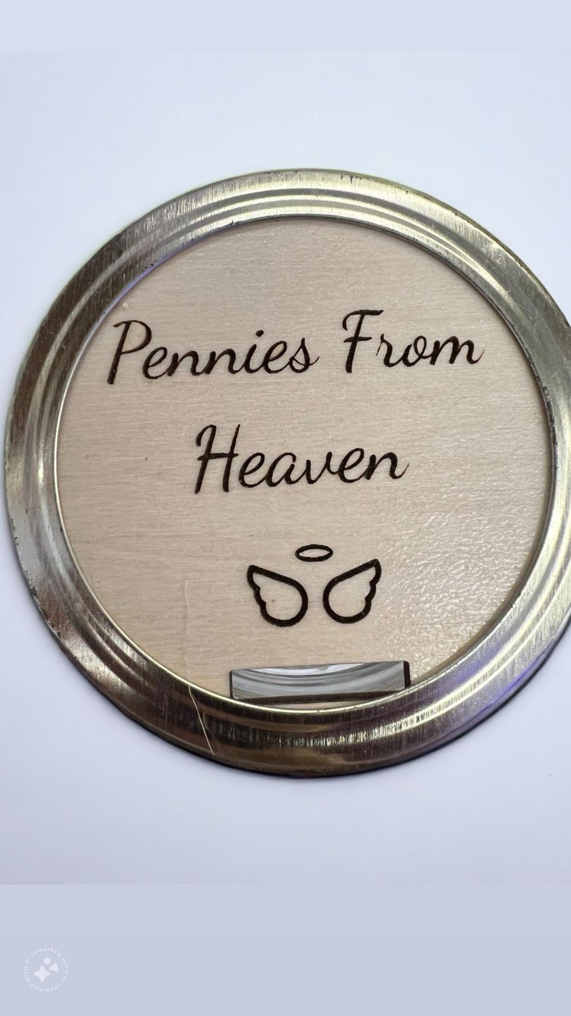 Pennie's from Heaven Custom Jar