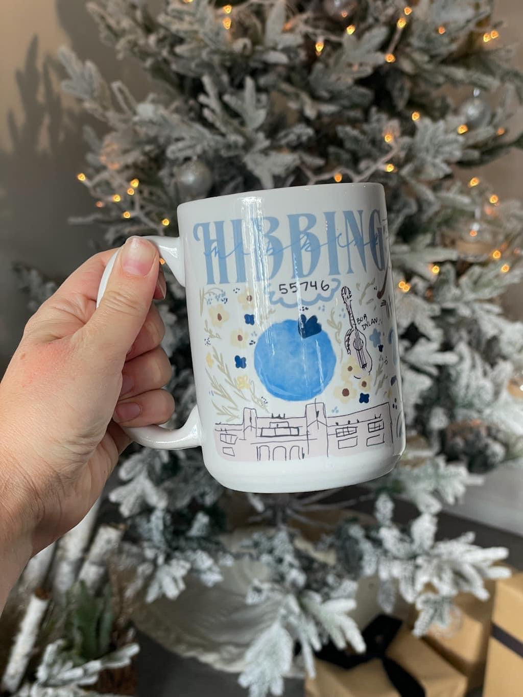 The Blueberry Fields Hibbing Inspired Mug