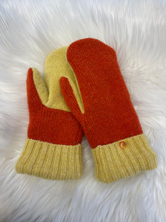 Sunshine Wool Sweater Mittens