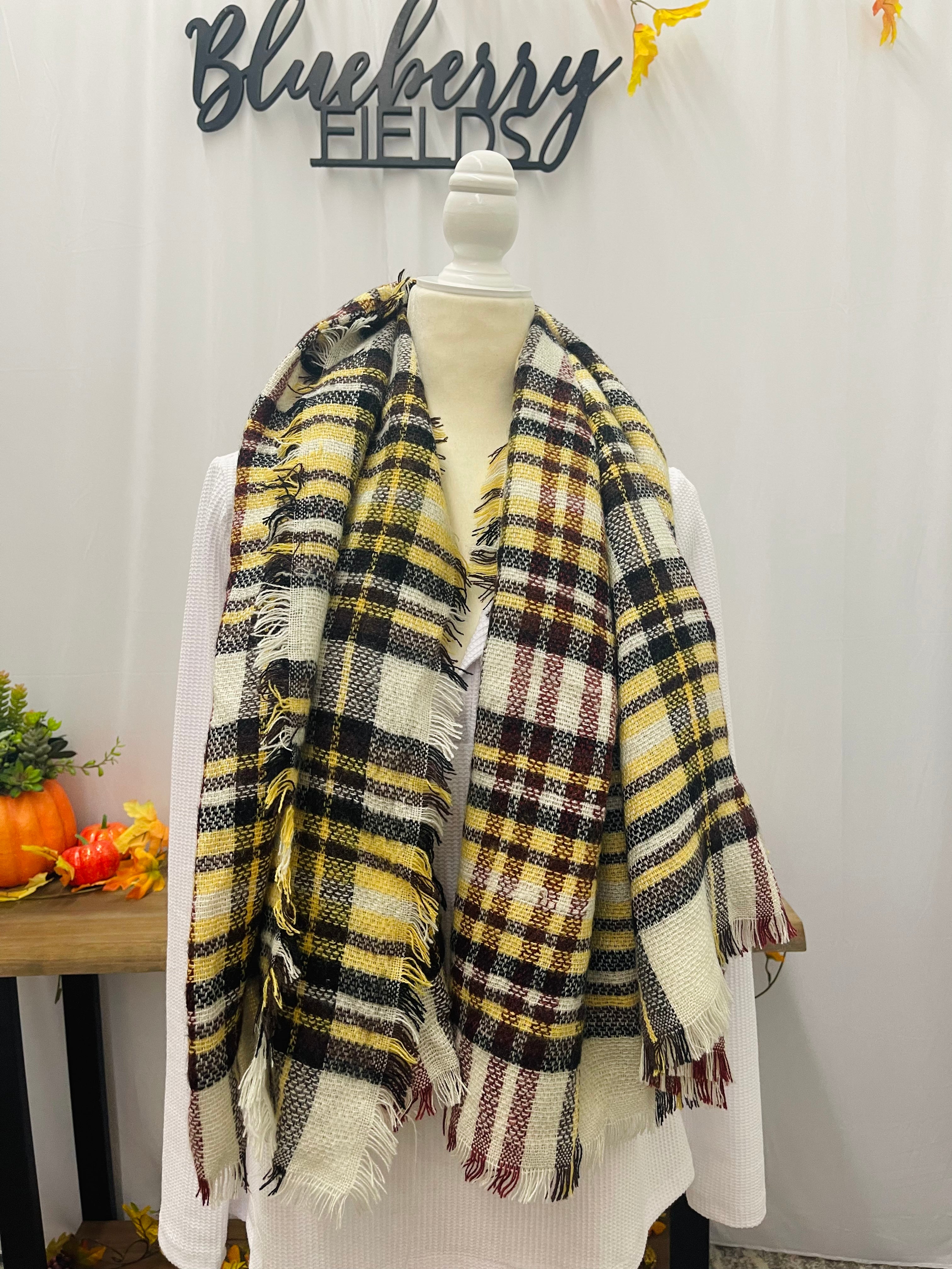Ultimate Fall Colors Blanket Scarf