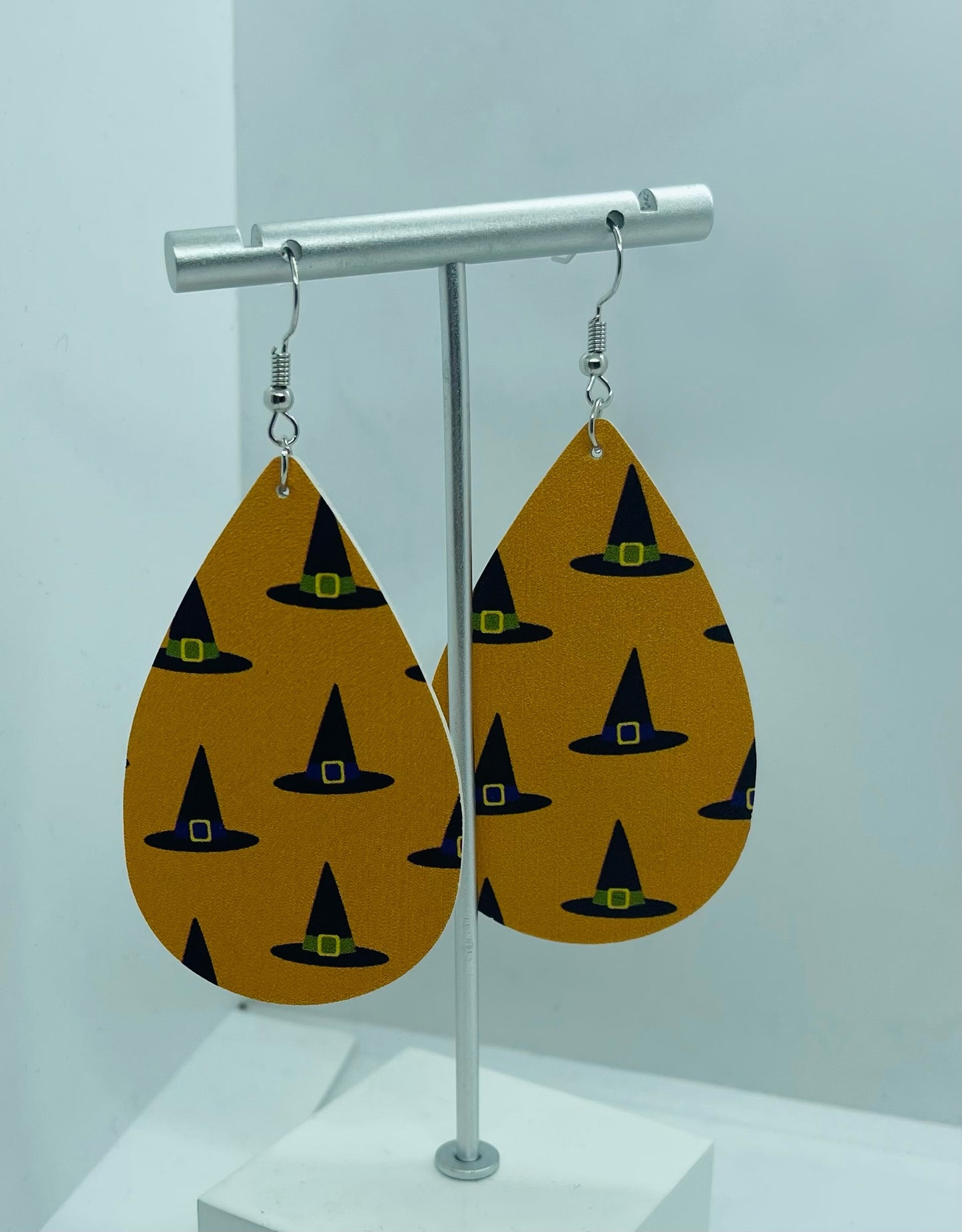 Witch Hat Tear Drop Earrings