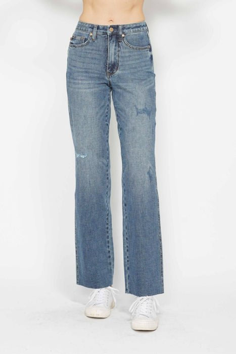 Judy Blue High Waist Tummy Control Straight Jean