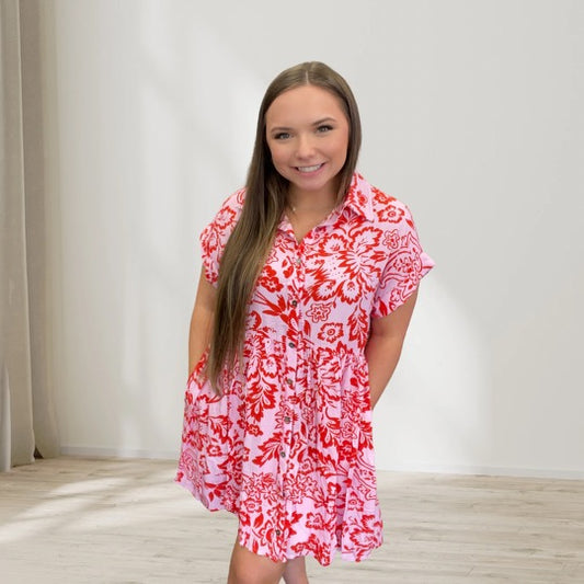 The Amelia Button Up Dress