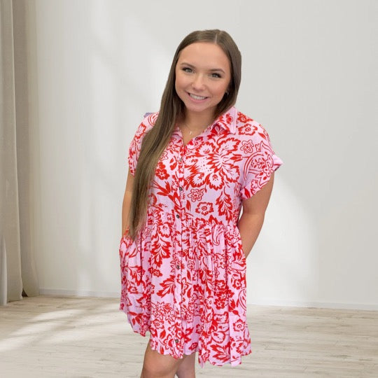 The Amelia Button Up Dress