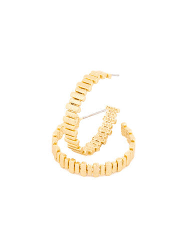 Aubrey Gold Hoop Earrings
