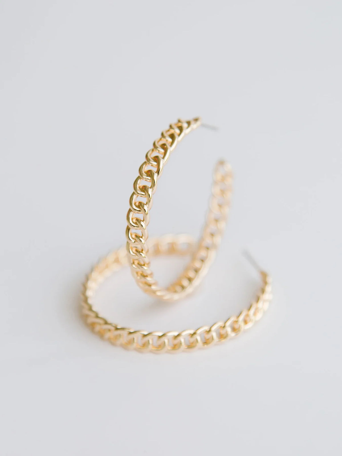 Chrisley Link Hoop Earrings