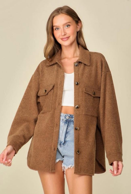 The Acorn Oversized Shacket