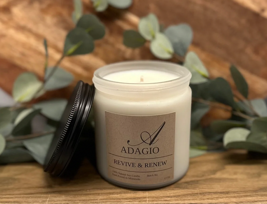 Adagio Revive & Renew Soy Candle