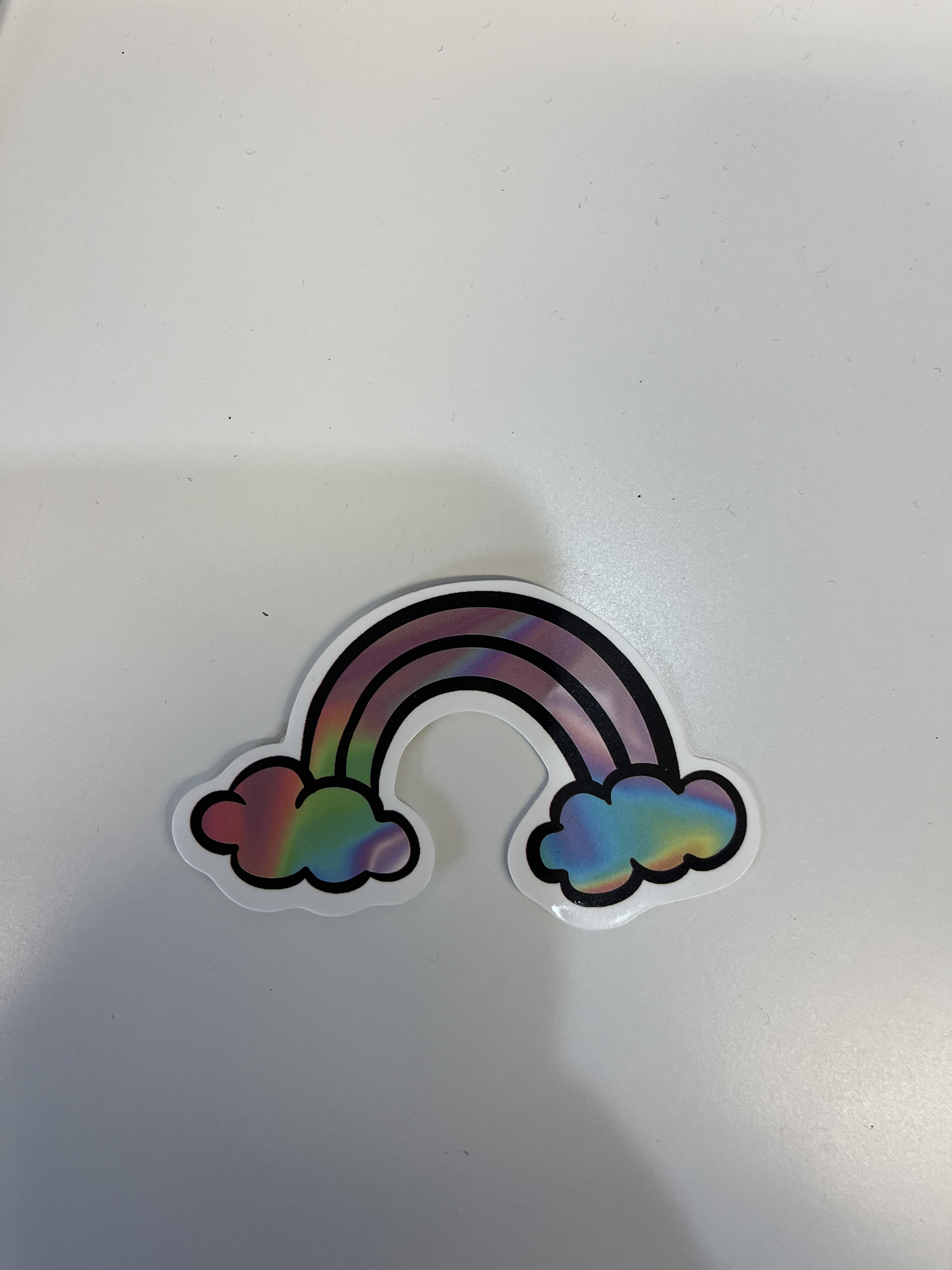 Holographic Rainbow Vinyl Sticker