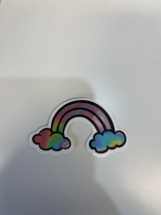 Holographic Rainbow Vinyl Sticker