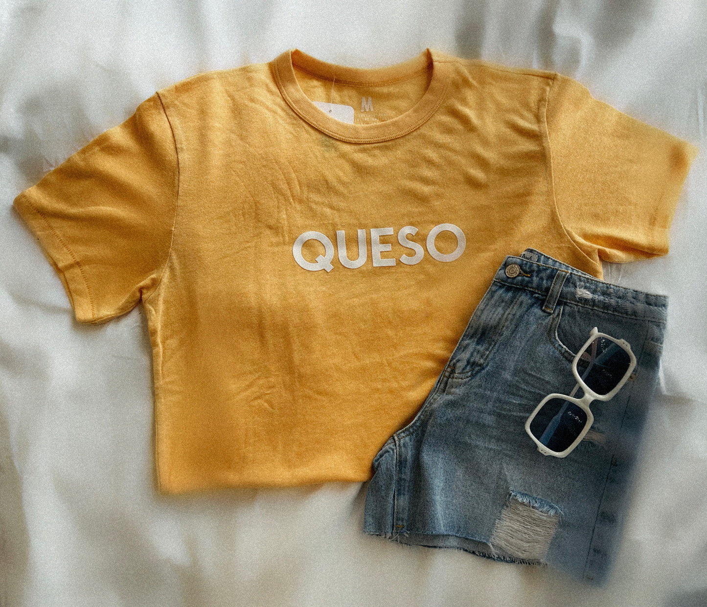 "Queso" tee