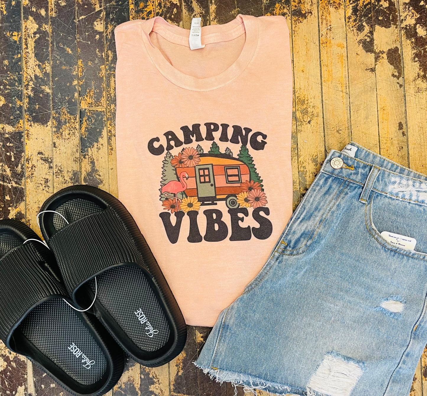 Retro Camping Vibes Tee