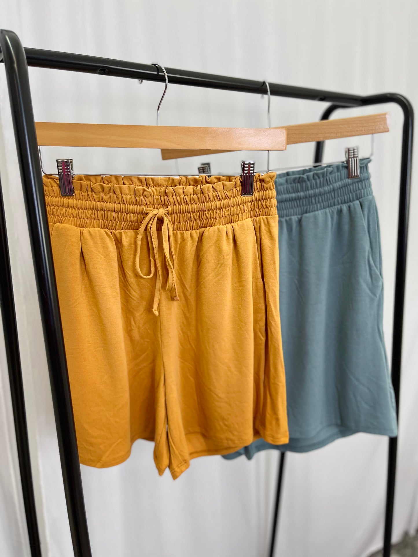 Paper Bag Drawstring Lounge Shorts